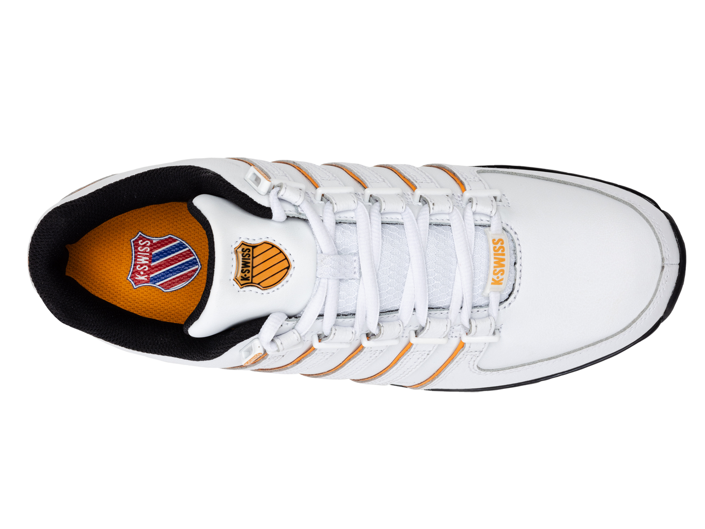 01235-185-M | RINZLER | WEISS/ORANGE POPPY/SCHWARZ