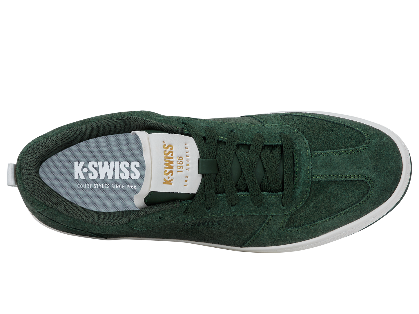 04733-319-M | COURT VARSITY SDE | LEAF SMOKED GREEN/SNOW WHITE
