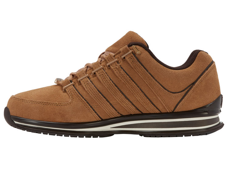 01235-286-M | RINZLER | INDIAN TAN/BLACK COFFEE/SNOW WHITE