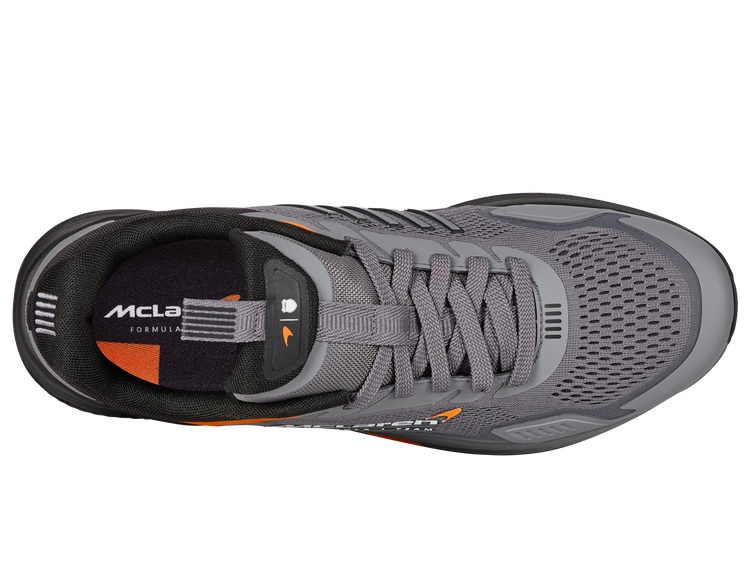 04410-057-M | AERO-ACTIVE II X MCLAREN F1 TEAM | STEEL GRAY/BLACK/PAPAYA