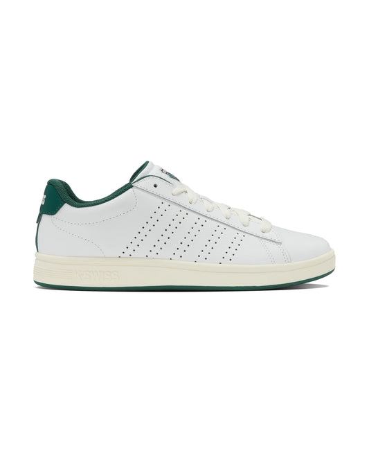 04411-108-M | COURT BASE II | WHITE/POSY GREEN