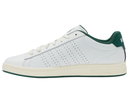 04411-108-M | COURT BASE II | WHITE/POSY GREEN