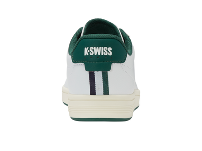 04411-108-M | COURT BASE II | WHITE/POSY GREEN