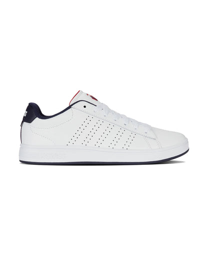 04411-130-M | COURT BASE II | WHITE/NAVY/RED