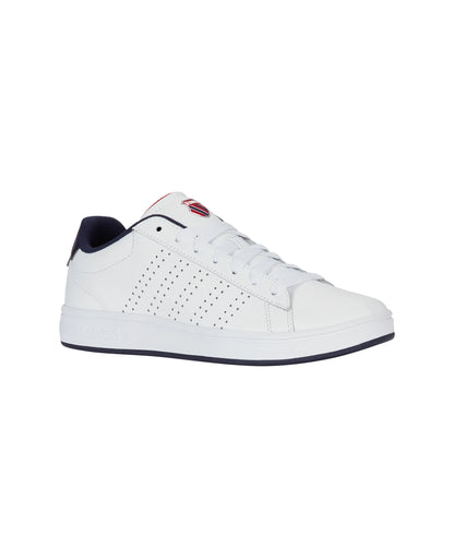 04411-130-M | COURT BASE II | WHITE/NAVY/RED