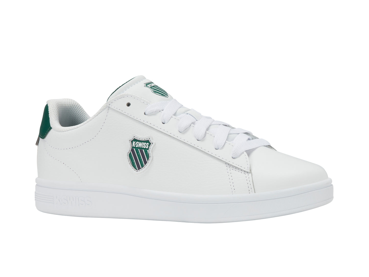 04412-130-M | COURT SHIELD II | WHITE/POSY GREEN/NAVAL ACADEMY