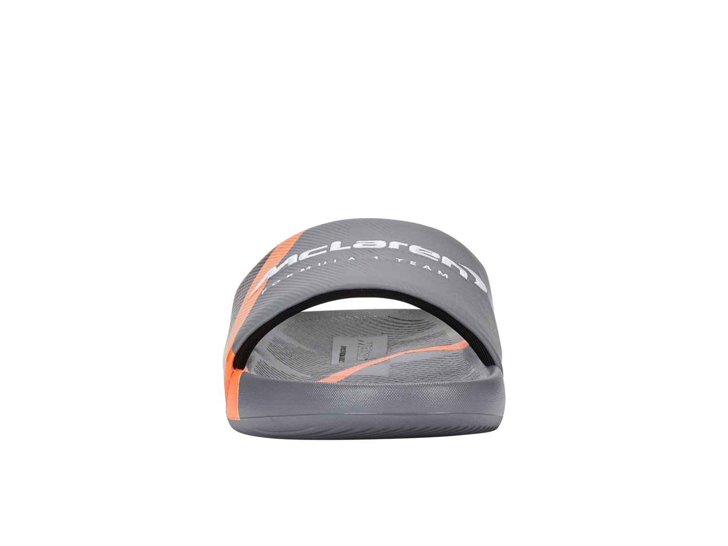 04422-090-M | SLIDE SANDAL X MCLAREN F1 TEAM | ANTHRACITE/BLACK/PAPAYA