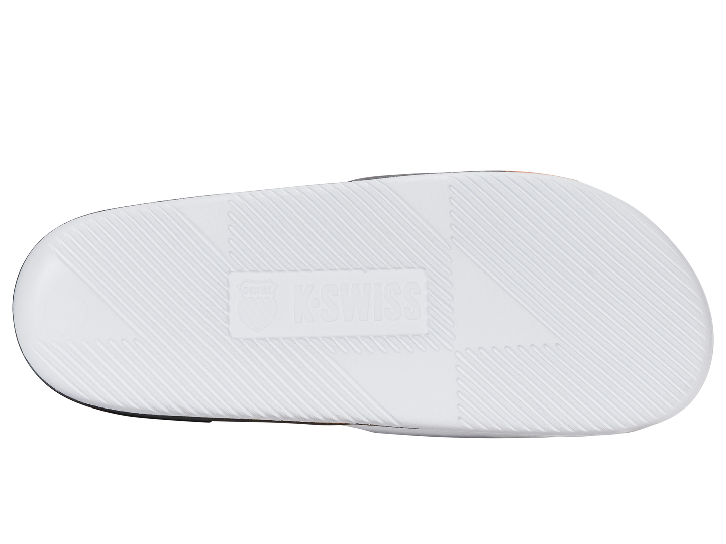 04422-196-M | SLIDE SANDAL X MCLAREN F1 TEAM | WHITE/BLACK/PAPAYA