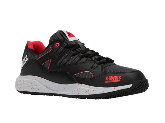 04435-074-M | TURA TEAM PADEL | SCHWARZ/MICRO CHIP/NEON LAVA
