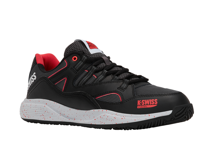 04435-074-M | TURA TEAM PADEL | BLACK/MICRO CHIP/NEON LAVA