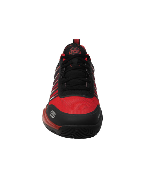 04436-927-M | ULTRA COURT PADEL | BLACK/ANTHRACITE/SANYO RED - K-Swiss EU - 3