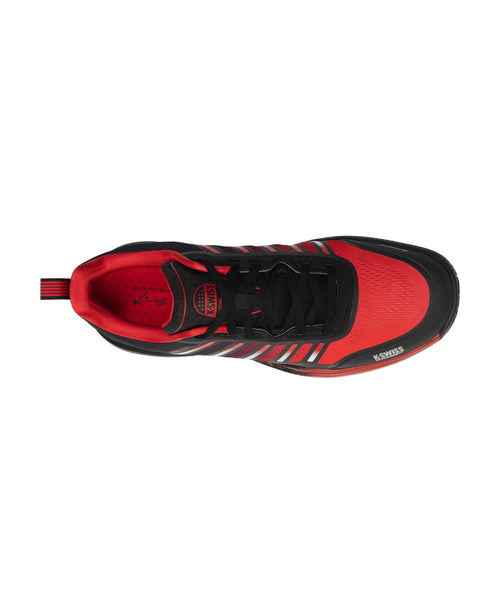 04436-927-M | ULTRA COURT PADEL | BLACK/ANTHRACITE/SANYO RED - K-Swiss EU - 7