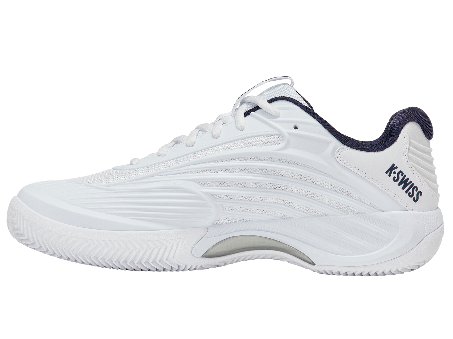 04604-161-M | HYPERCOURT EXPRESS 3 CLAY | WEISS/PEACOAT/SILBER