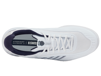 04604-161-M | HYPERCOURT EXPRESS 3 CLAY | WEISS/PEACOAT/SILBER