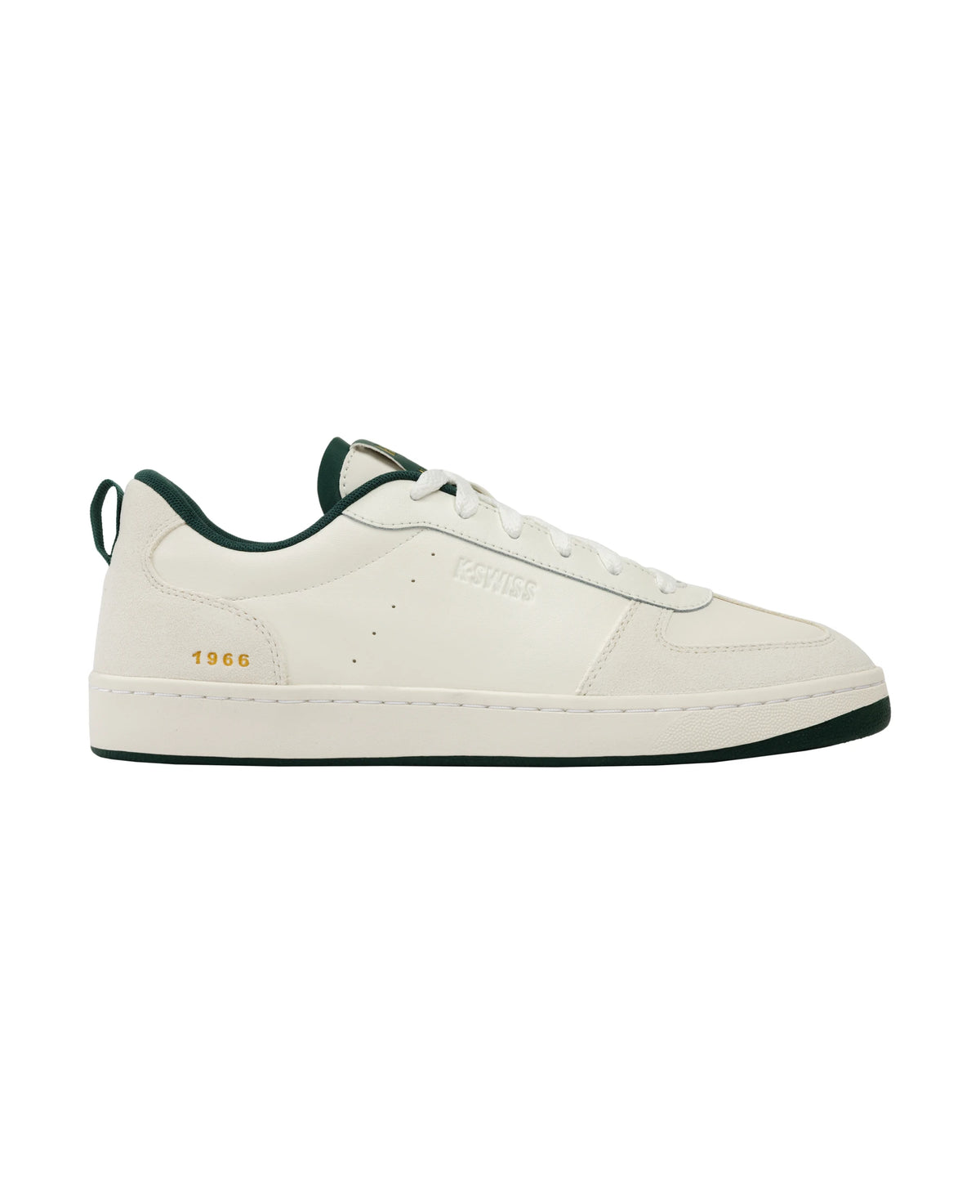 04734-180-M | COURT VARSITY | SNOW WHITE/POSY GREEN