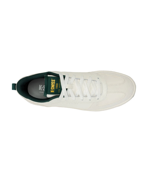 04734-180-M | COURT VARSITY | SNOW WHITE/POSY GREEN - K-Swiss EU - 7