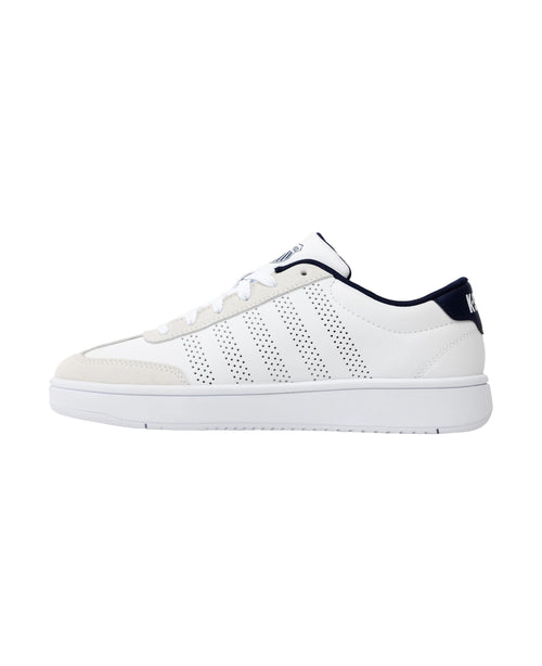 04784-124-M | COURT OPEN T-TOE | WHITE/INDIGO - K-Swiss EU - 5