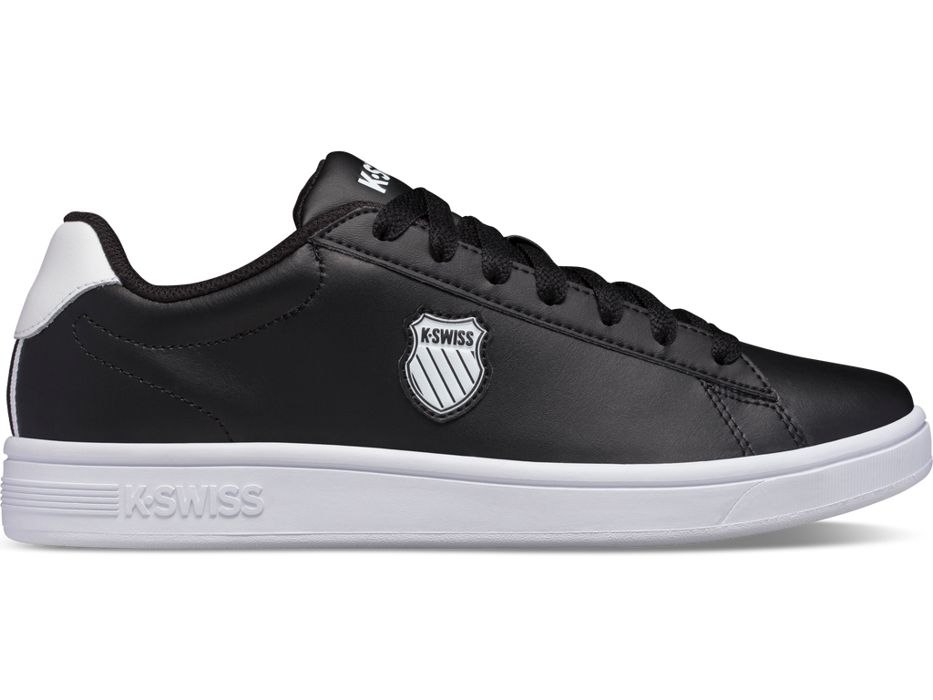06599-002-M | COURT SHIELD | BLACK/WHITE