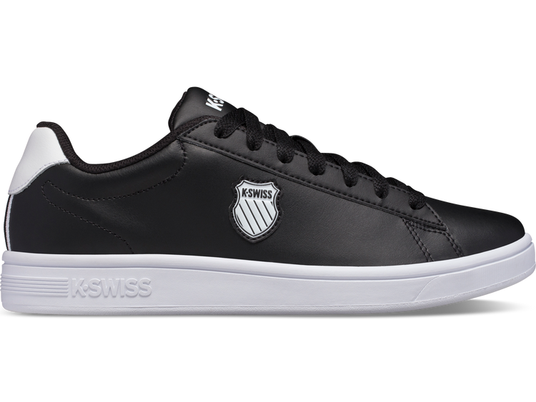 06599-002-M | COURT SHIELD | BLACK/WHITE