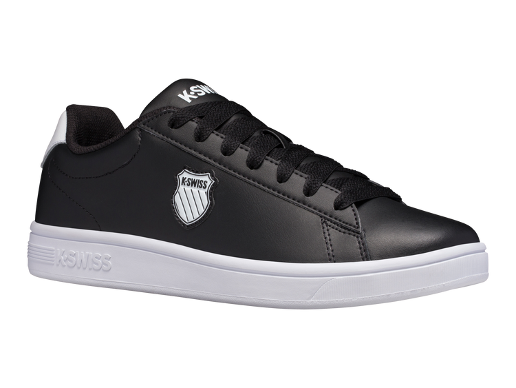 06599-002-M | COURT SHIELD | BLACK/WHITE