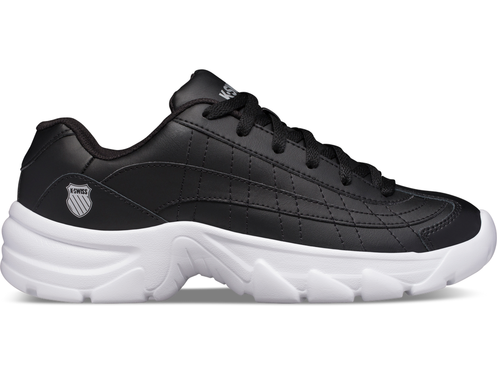 06605-085-M | MENS ST129 | BLACK/WHITE/SILVER