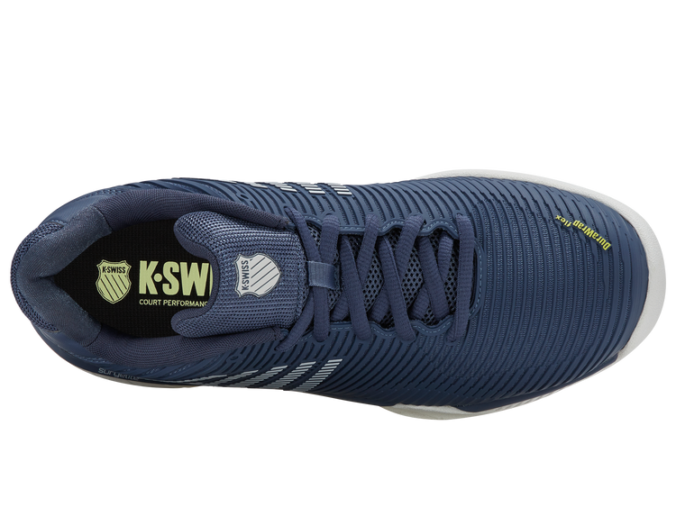 06804-464-M | HYPERCOURT EXPRESS 2 CARPET | VINTAGE INDIGO/BLANC DE BLANC/LUMINARY GREEN