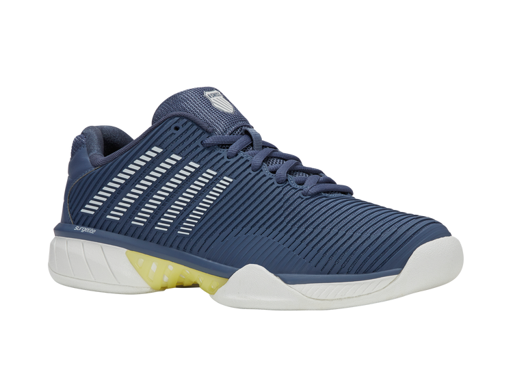 06804-464-M | HYPERCOURT EXPRESS 2 CARPET | VINTAGE INDIGO/BLANC DE BLANC/LUMINARY GREEN