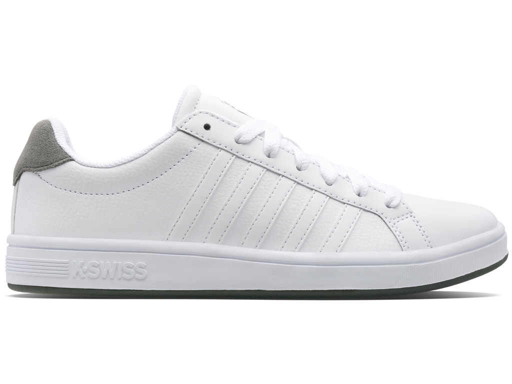 07011-148-M | COURT TIEBREAK | WHITE/CASTOR GRAY