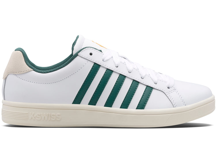 07011-182-M | COURT TIEBREAK | WHITE/POSY GREEN/ANTIQUE WHITE