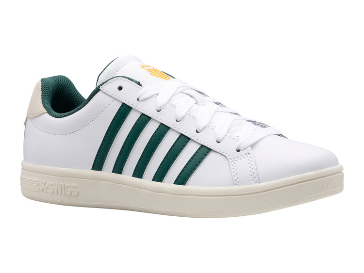 07011-182-M | COURT TIEBREAK | WHITE/POSY GREEN/ANTIQUE WHITE