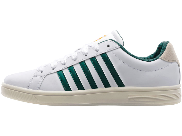07011-182-M | COURT TIEBREAK | WHITE/POSY GREEN/ANTIQUE WHITE
