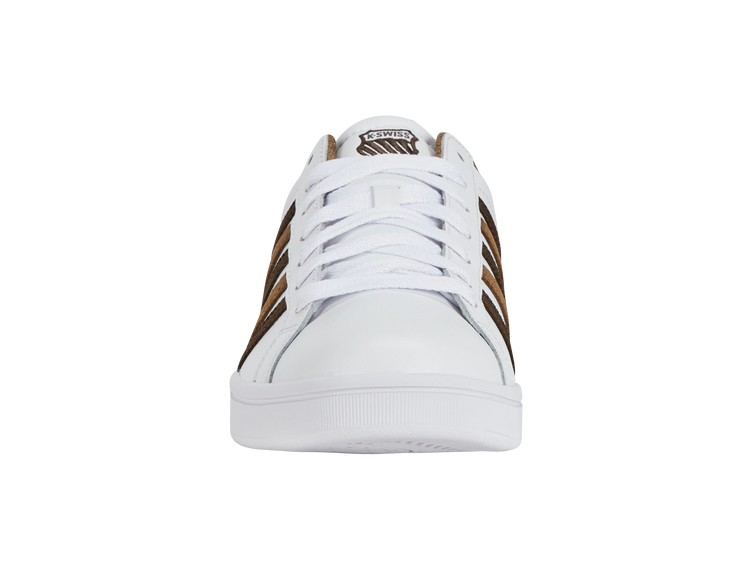 07011-919-M | COURT TIEBREAK | WHITE/TOASTED COCONUT/CHOCOLATE BROWN