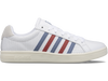 07011-953-M | COURT TIEBREAK | WHITE/BLUE HORIZON/RED CLAY/ANTIQUE WHITE