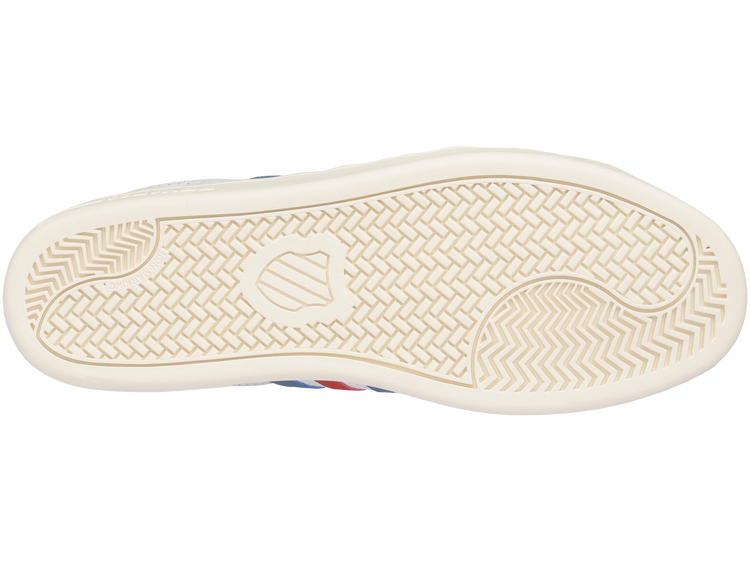 07011-953-M | COURT TIEBREAK | WHITE/BLUE HORIZON/RED CLAY/ANTIQUE WHITE