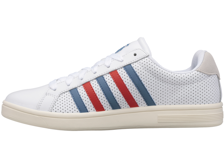 07011-953-M | COURT TIEBREAK | WHITE/BLUE HORIZON/RED CLAY/ANTIQUE WHITE