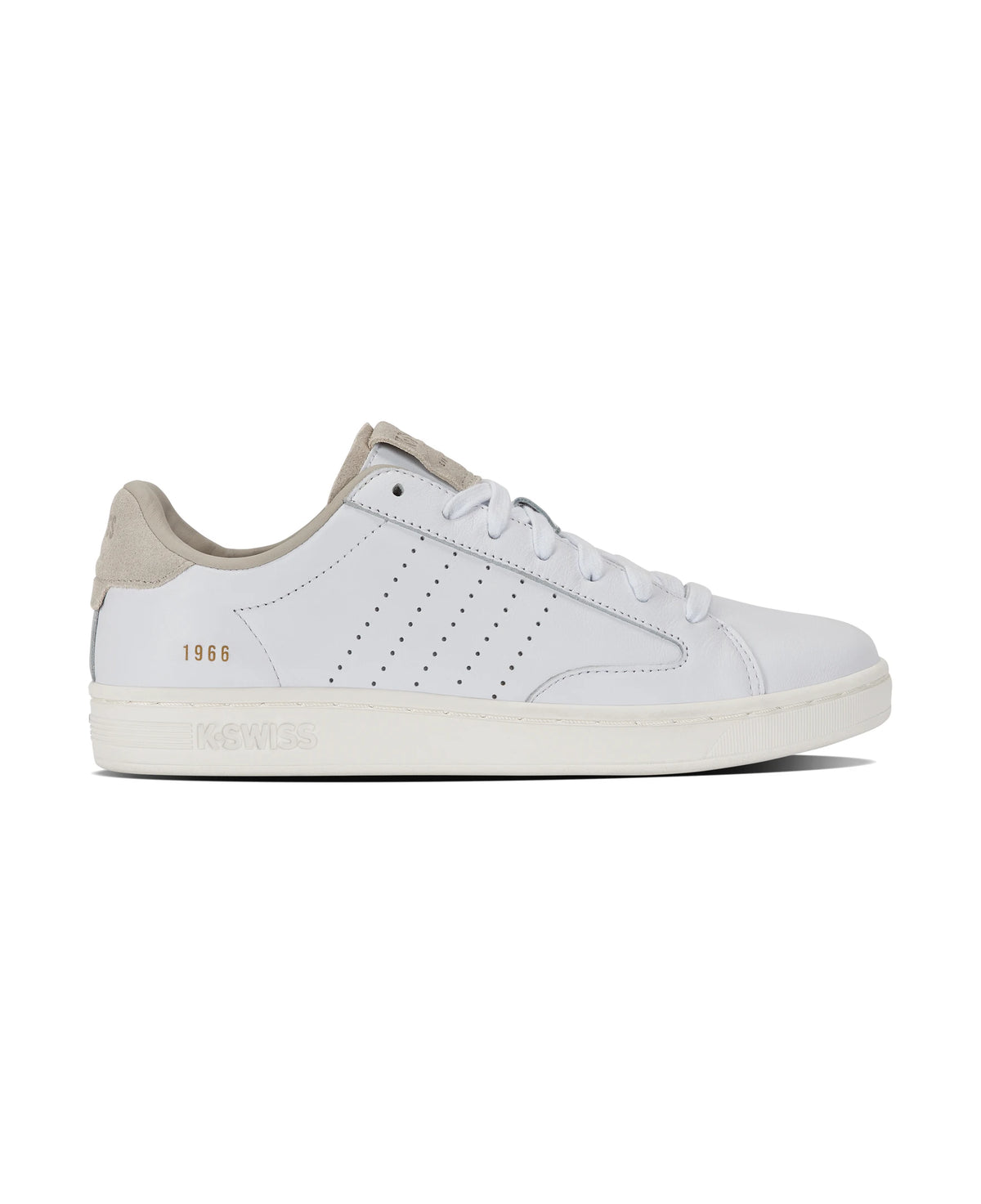 07263-174-M | LOZAN KLUB LTH | WHITE/FOSSIL/SNOW WHITE