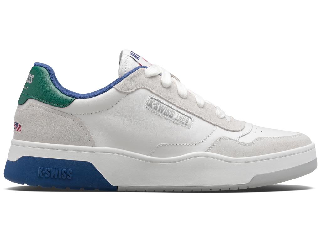 07429-181-M | CANNONCOURT LTH | WHITE/DEEP BLUE/AQUA