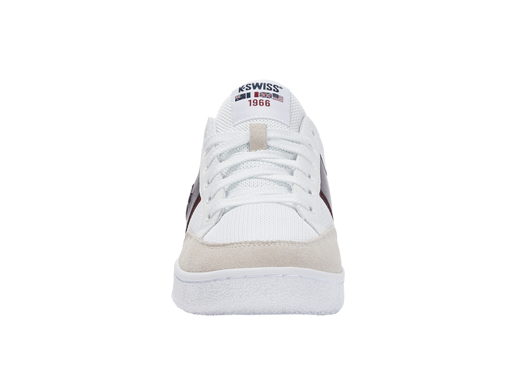 08550-911-M | SLAMMTENNIS CC TXT | WHITE/RHUBARB/PEACOT