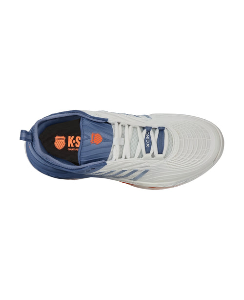 09071-139-M | HYPERCOURT SUPREME 2 | LUCENT WHITE/INFINITY/SCARLET IBIS - K-Swiss EU - 7