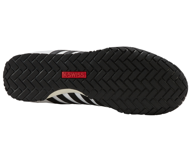 09462-102-M | VINTAGE TRAINER LTH | WHITE/BLACK