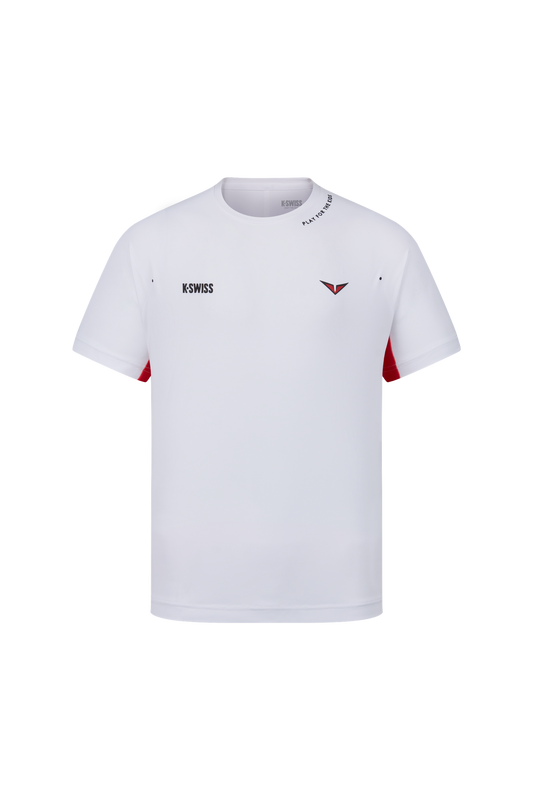 1011246-101 | RBLV M.P.F. SHIRT | WHITE/MARS RED/BLUE