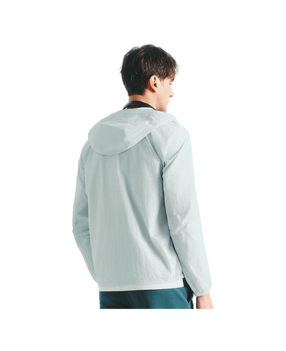 1011556-077 | HOODED JACKET 'TENNIS CLUB' | GREY