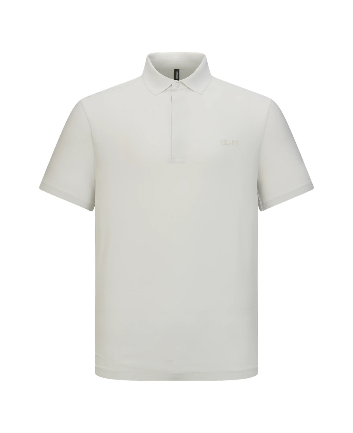 1011563-139 | MEN'S K-SWISS LOGO POLO SHIRT | OFF-WHITE