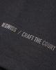 1011568-008 | T-SHIRT 'CRAFT THE COURT' QUICK-DRY UPF50+ | BLACK