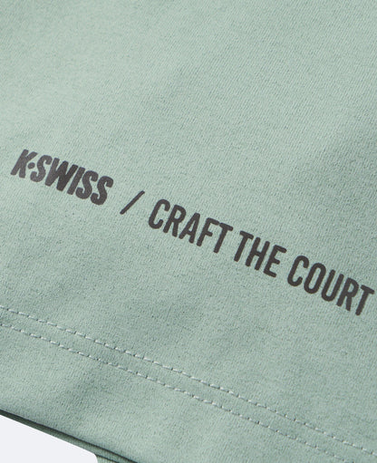 1011568-315 | T-SHIRT 'CRAFT THE COURT' QUICK-DRY UPF50+ | GREEN