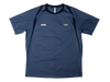 1012020-417 | RUBLEV US OPEN SHIRT | BLUE/YELLOW