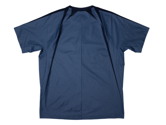 1012020-417 | RUBLEV US OPEN SHIRT | BLAU/GELB