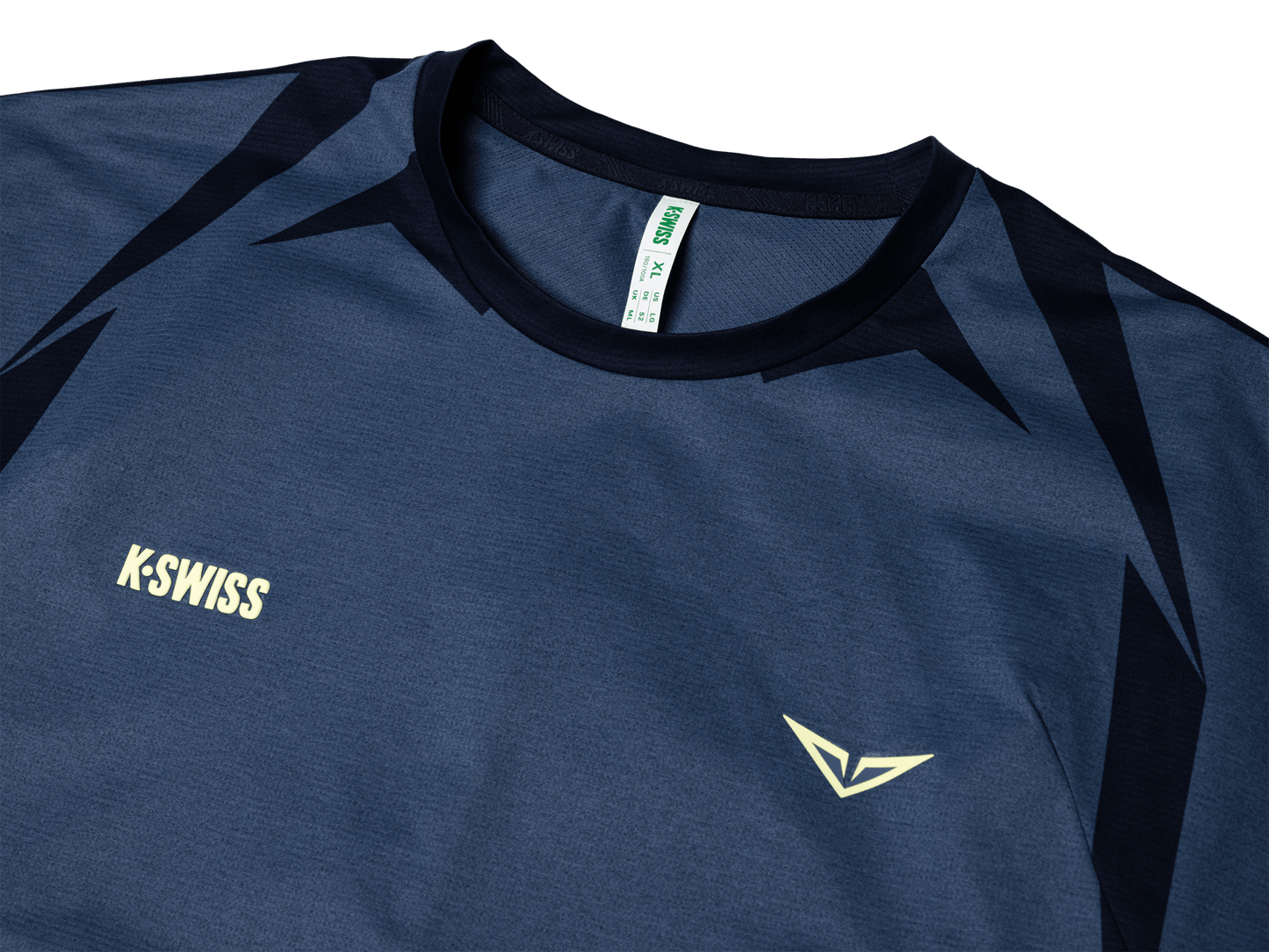 1012020-417 | RUBLEV US OPEN SHIRT | BLUE/YELLOW