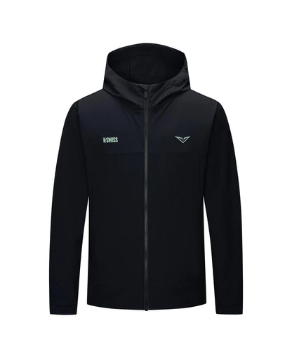 1013347-008 | K- SWISS X ANDREY RUBLEV MEN'S LOOSE FIT JACKET | BLACK