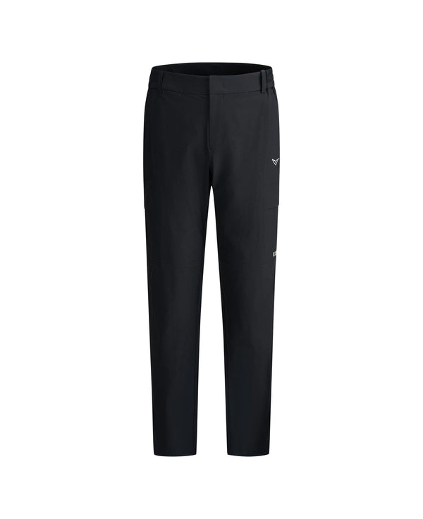 1013348-008 | K- SWISS X ANDREY RUBLEV MENS SUBTLE CHECKED PANTS | BLACK